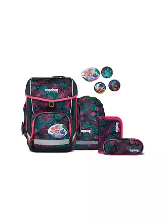ERGOBAG | Schulrucksack-Set 5tlg. Cubo KorallenBär | 